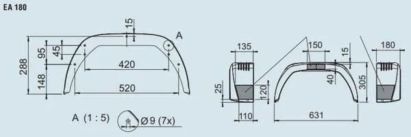 Al Ko - 1258622 - EA180 Parafango