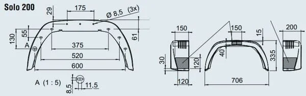 Al Ko - 1259576 - Parafango BKS PVC