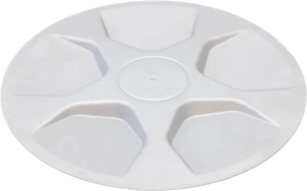 Al Ko - 45562540 - Coperchio ruota D280 Rotax Argento