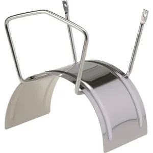 ALBA-Krapf - 13077 - Supporto a parete per tubo MIDI Inox