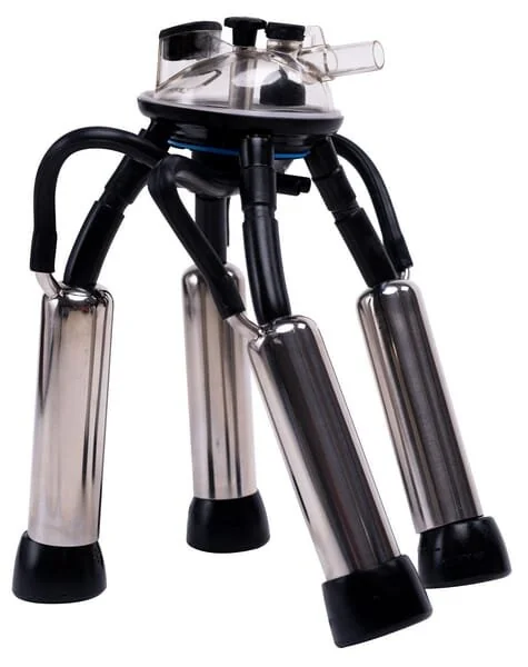 Amir - 1580AM2401014 - Gruppo di mungitura completo 240ml, rivestimento 10mm, uscita 14mm