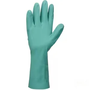 Ansell - HS376759 - Guanti da lavoro rossi lunghi 33cm taglia 9/L Sol-Vex giardinaggio