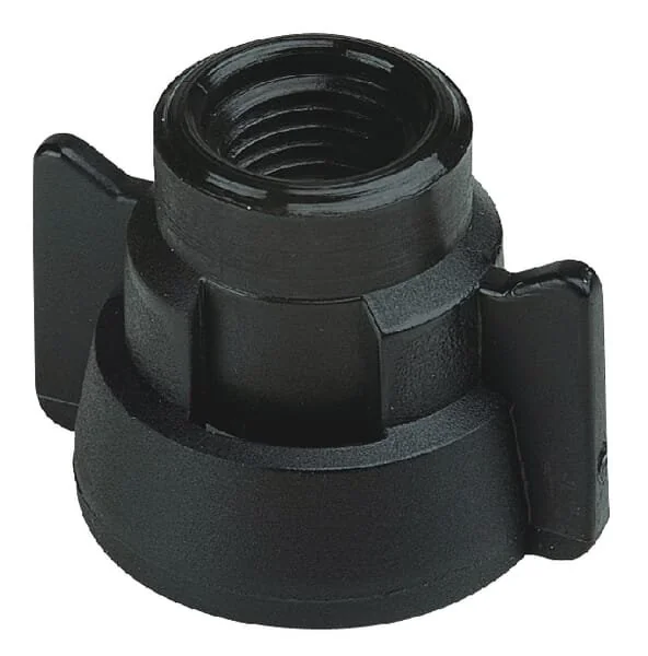 Arag - 40291001 - Tappo Ugello, a baionetta, filettato, nero