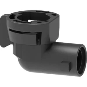 Arag - 40291401 - Attacco rapido per tappo 90°, femmina-maschio nero