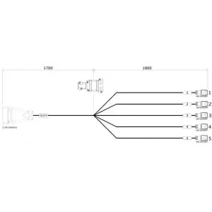 Arag - 4679000195 - Cavo 5W 2O IBX100