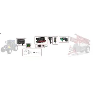 Arag - KITC5 - Kit irroratrice a barra 5 sezioni, quadro comandi