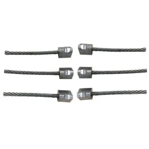Armigo - FGP015111 - Set di spazzole di ricambio 10mm, 2, Multiplo, 6x