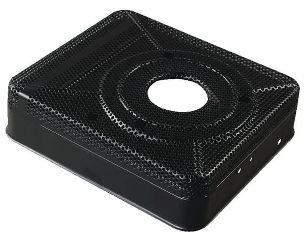 As Motor - E10799 - Coperchio motore completo nero