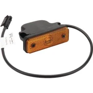 Aspöck - 312214307 - Luce di ingombro LED, rettangolare, arancione, da avvitare