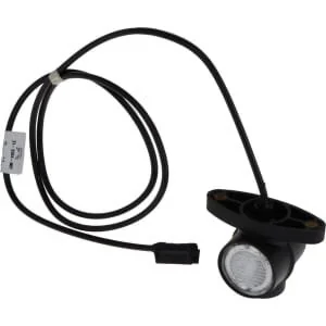 Aspöck - 313364007 - Luce d'ingombro LED Superpoint III, rotonda, rossa/bianca/arancione, da avvitare, Spina CC