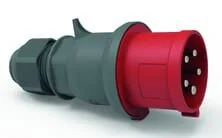 Bals - 000227 - Spina CEE 32A 5P IP44 QC, invertitore di fase