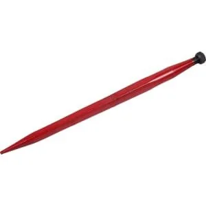 Battista Porteri - 519354582 - Dente della pala, dritto, sezione quadrata 45x820mm, punta appuntita con dado Mm, rosso
