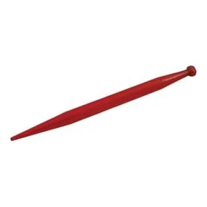Battista Porteri - 519655082 - Dente della pala, dritto, sezione rotonda 50x820mm, punta appuntita con dado Mm, nero