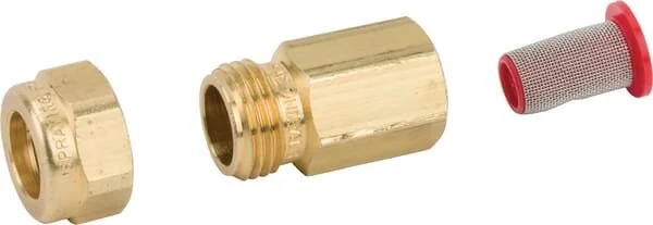 Birchmeier - 11954801 - Portaugello G1/ ottone, con filtro ugello