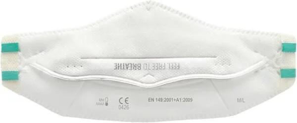 BLS - 8101075 - Maschera antipolvere Zer033 M/L FFP3 RD 10pcs
