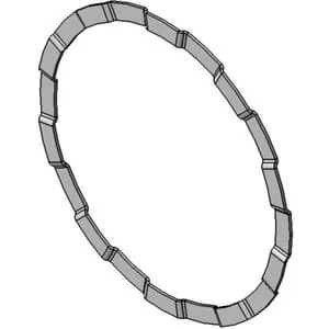 Bomik - 13601200 - Anello 80x90