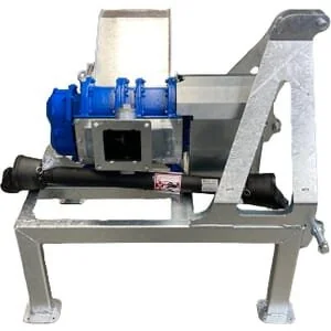 Bomik - PA11630030 - Pompa a lobi rotante A116-300S su telaio con raccoglipietre