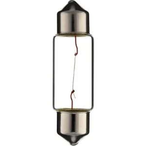 Bosma - 1406121085 - Lampadina a incandescenza tubolare 10W SV8.5 bianca