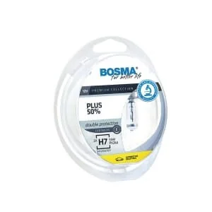 Bosma - 1406125526P3 - Set di lampadine alogena H7 55W PX26d