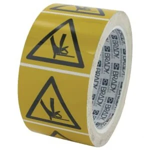 Brady - WB227274 - Adesivo avvertenza 50mm mano