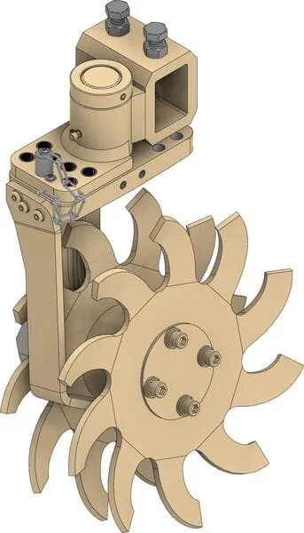 Braun - 40006044 - Fresa a stella rotativa, doppia con regolazione del passo dei fori e staffa RH