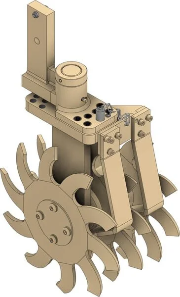 Braun - 40006054 - Zappatrice rotante a stella, triplo con regolazione del passo fori RH