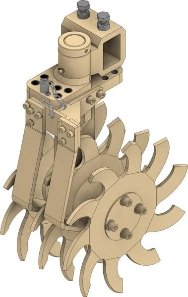 Braun - 40006083 - Fresa a stella rotativa, tripla con regolazione del passo dei fori e staffa RH