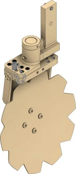 Braun - 40006340 - Aratro a disco con regolazione dell'angolo RH/LH
