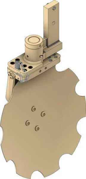 Braun - 40006366 - Aratro a disco con regolazione dell'angolo RH/LH