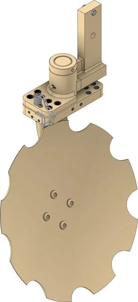 Braun - 40006439 - Aratro a disco con doppia regolazione dell'angolo RH