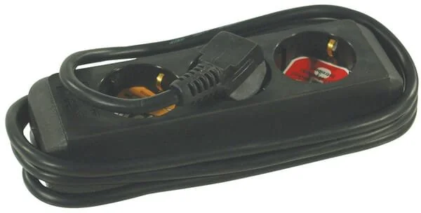 Brennenstuhl - 3110 - Presa, 3-vie nero