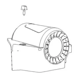 Briggs And Stratton - 799102 - Coperchio filtro aria
