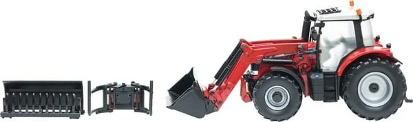 Britains - 43082A1 - Massey Ferguson 6616 con caricatore frontale