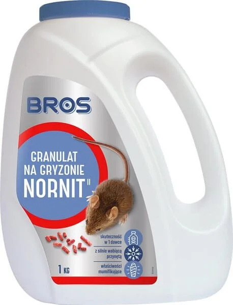 Bros - 15941771 - Granuli Nornit per roditori, 1kg