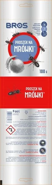 Bros - 15942020 - Polvere per formiche, 100g, Doypack