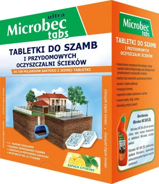 Bros - 1594391 - Microbec compressa per trattamento fossa settica