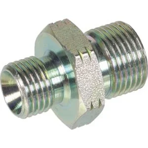 Burnett & Hillman - BM0604R - Adattatore maschio/maschio, 1/4 pollici x 3/8 pollici BSP con orifizio