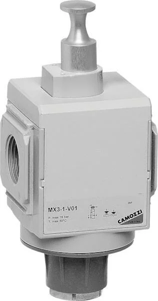 Camozzi - MX334V01 - Valvola di isolamento a 3/2 vie