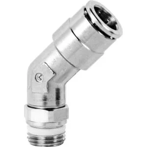 Camozzi - S61101214 - Raccordo a innesto 45°