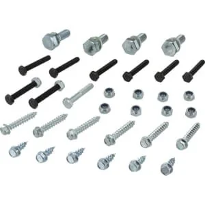 Castelgarden - 3821801230 - Set viti cesto raccoglierba
