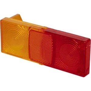 Cobo - 1009861 - Lente faro, rosso/ambra