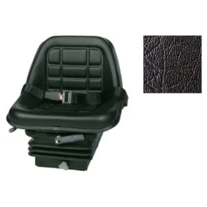 Cobo - GT1075801 - Sedile in PVC, nero, sospensione meccanica, con cintura, GT50 M200