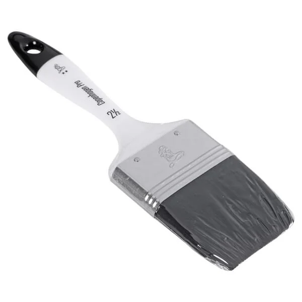 Copenhagen Pro - 2320425 - Spazzola piatta universale II Star, setole sintetiche nere 65mm
