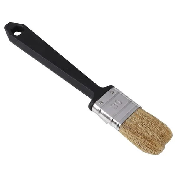 Copenhagen Pro - 2320530 - Spazzola piatta monouso, peli di maiale bianchi misura 30