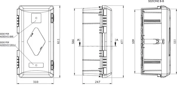 Daken - 82040006 - Cassetta degli attrezzi