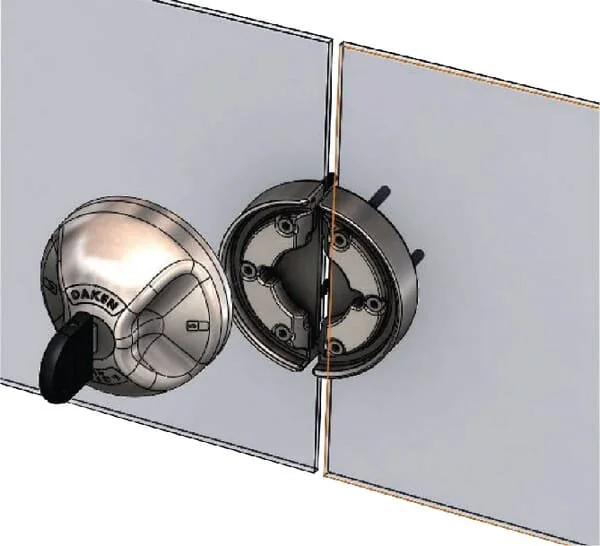 Daken - 84201 - Set blocco di sicurezza 2