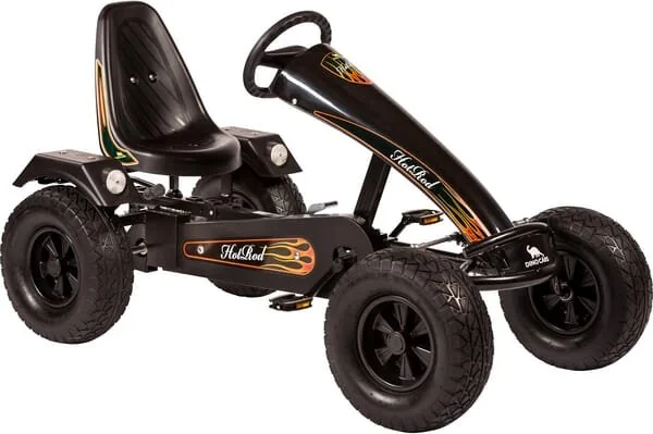 Dino Cars - 57250BF - Go-Kart, nero, da 5 anni, Hot Rod BF1 By