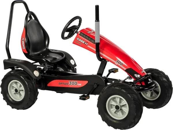 Dino Cars - 57970BF1 - Go-Kart, Case, rosso/nero, da 5 anni, con ruota libera, Track BF1 By