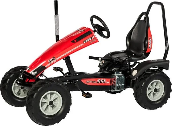 Dino Cars - 66970BF3 - Go-Kart, Case, rosso/nero, da 5 anni, con ruota libera, Track BF3 By