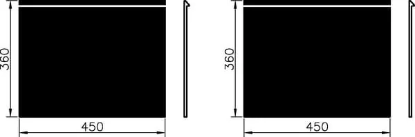 Domar - DL6555132 - Parafango rimorchio 450x360mm